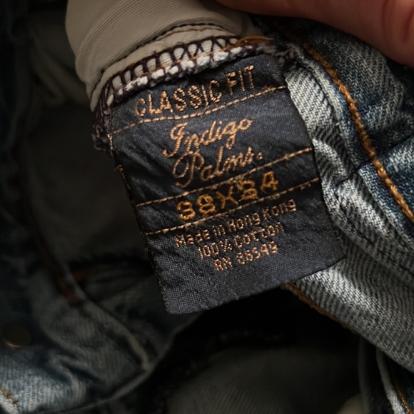 Indigo Palms mens jeans - Picture 3 of 5